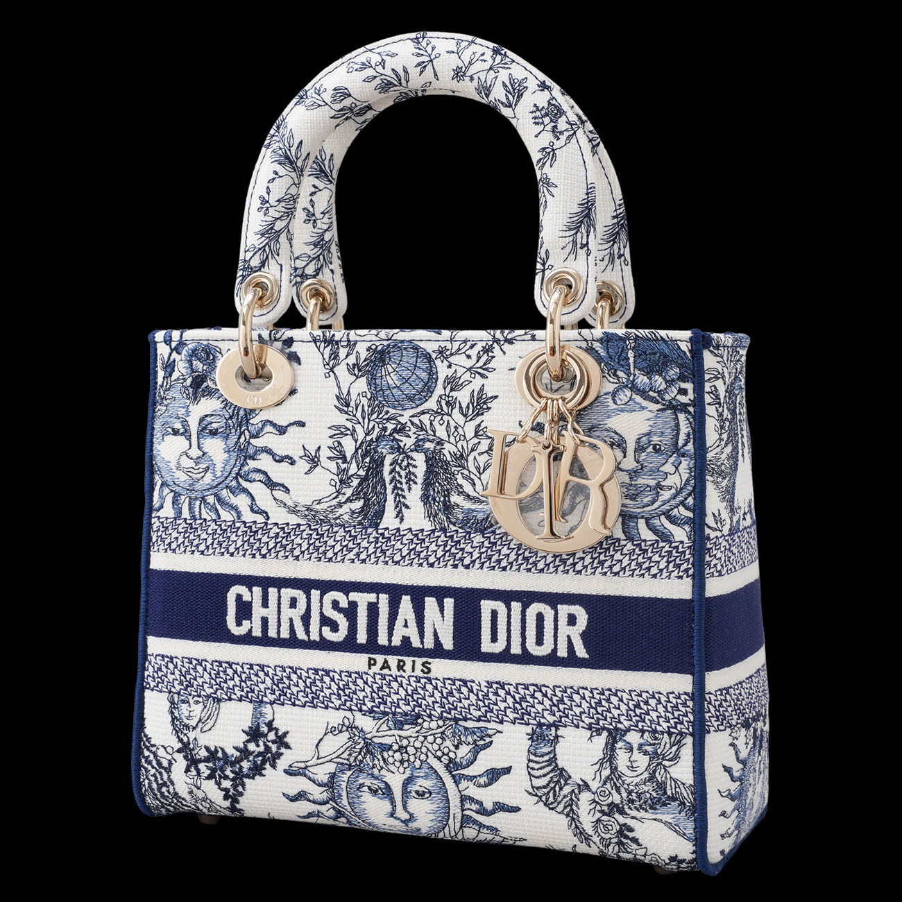 CHRISTIAN DIOR(USED)크리스찬디올 레이디 D LITE 미디엄 백